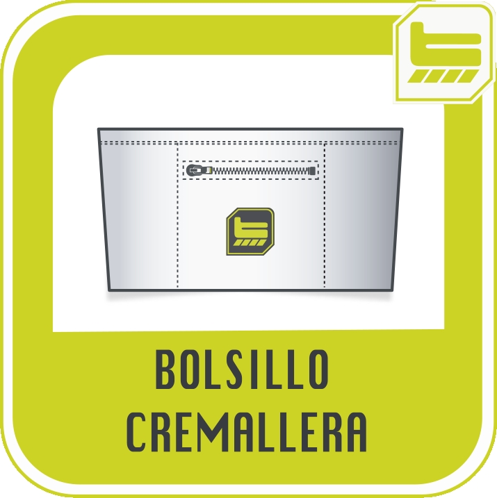 BOLSILLO CREMALLERA